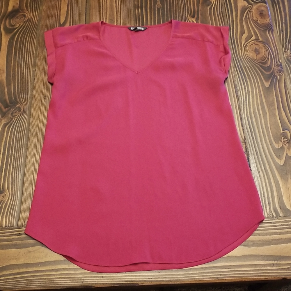 Express sheer sleeveless top